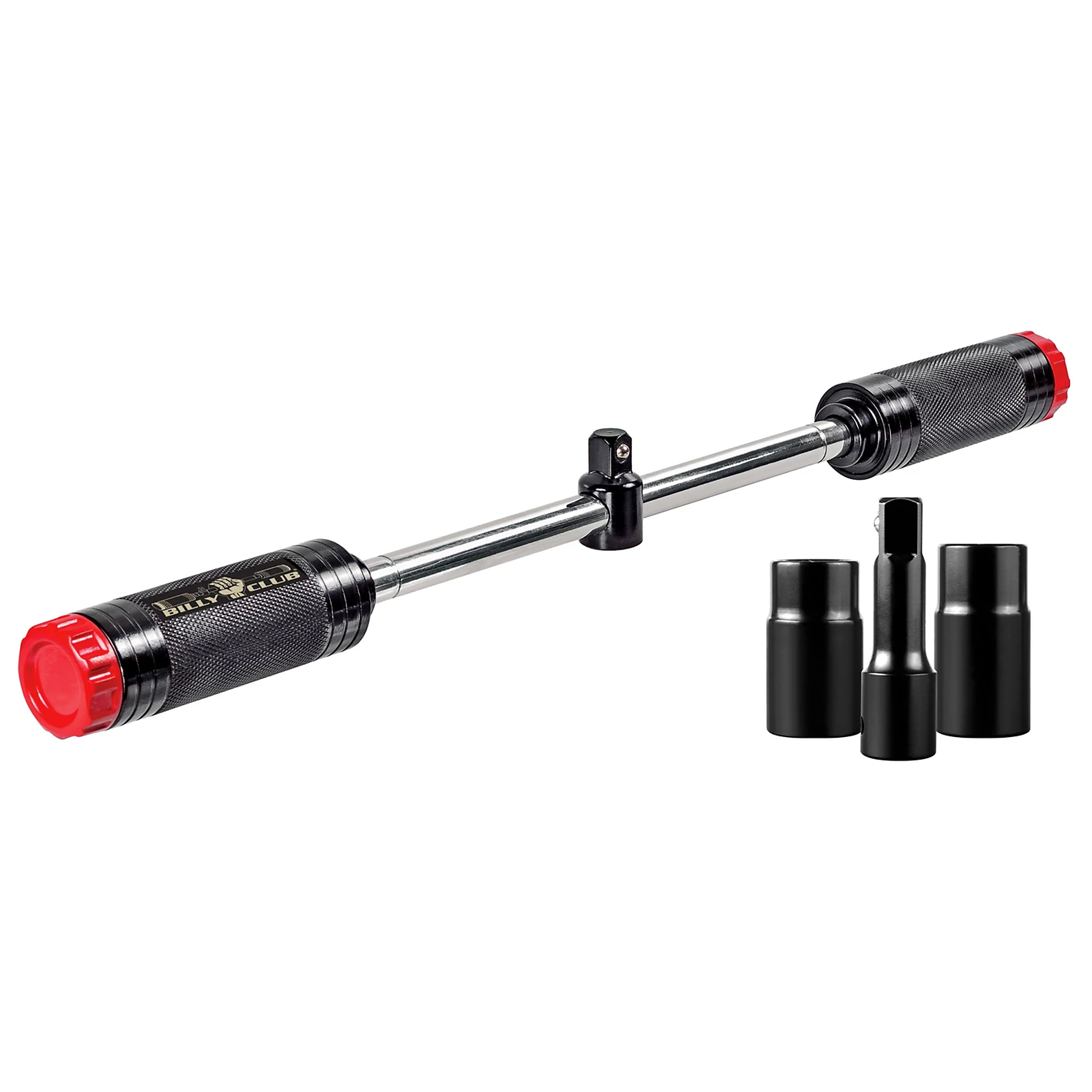 Powerbuilt, Billy Club Universal Lug Wrench SAE/mm Gen-2, Length 20.75 in, Material Type Steel, Socket (qty.) 2, Model# 642250